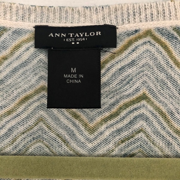 EUC Ann Taylor cardigan, 3/4 sleeves, 100% cotton, - Picture 5 of 5
